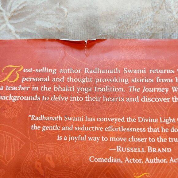The Journey Within by Radhanath Swami, Hardcover, Used - Picture 6 of 11